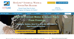 Desktop Screenshot of hotlineinternalpipeheater.com