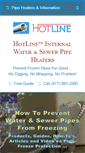Mobile Screenshot of hotlineinternalpipeheater.com